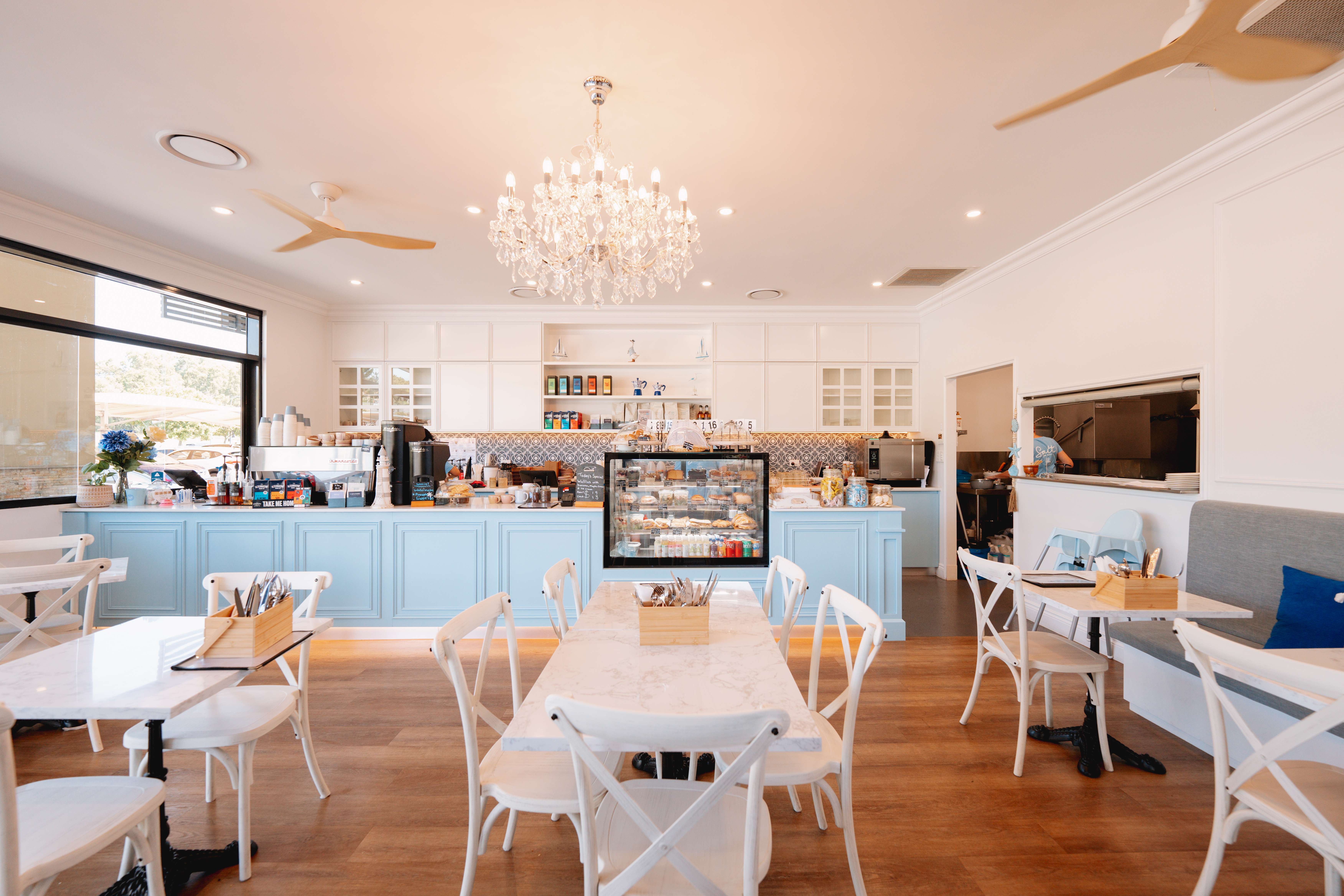 Cafe and restaurant interior design project in Brisbane by Dreampods Group
